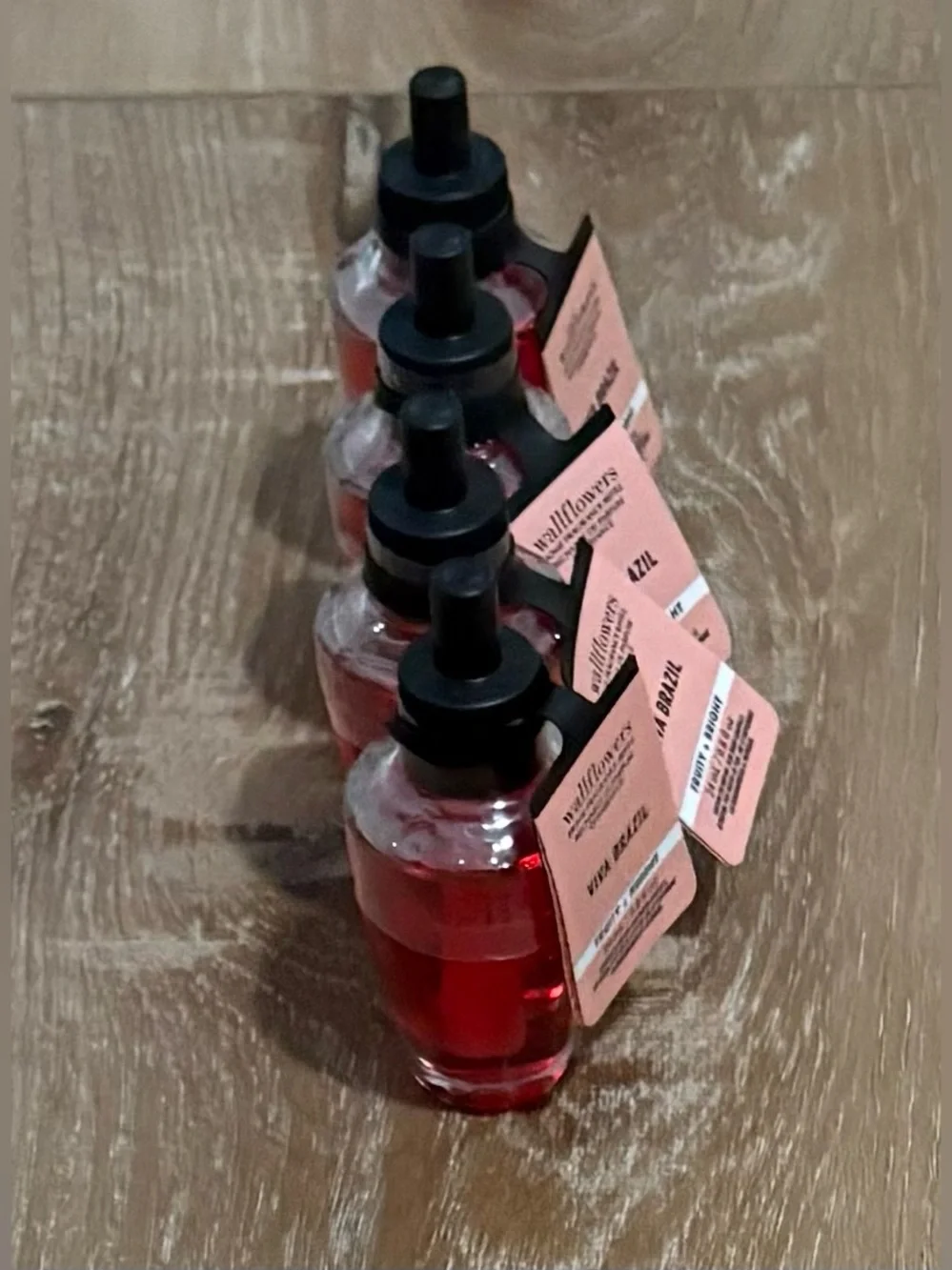4 - BATH & BODY WORKS VIVA BRAZIL Wallflowers Fragrance REFILL BULBS LOT 4 NWT